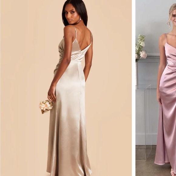 Catherine dress - birdy grey - nuetral champagne - Picture 2 of 4